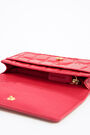 Small raspberry flap purse Small raspberry flap purse