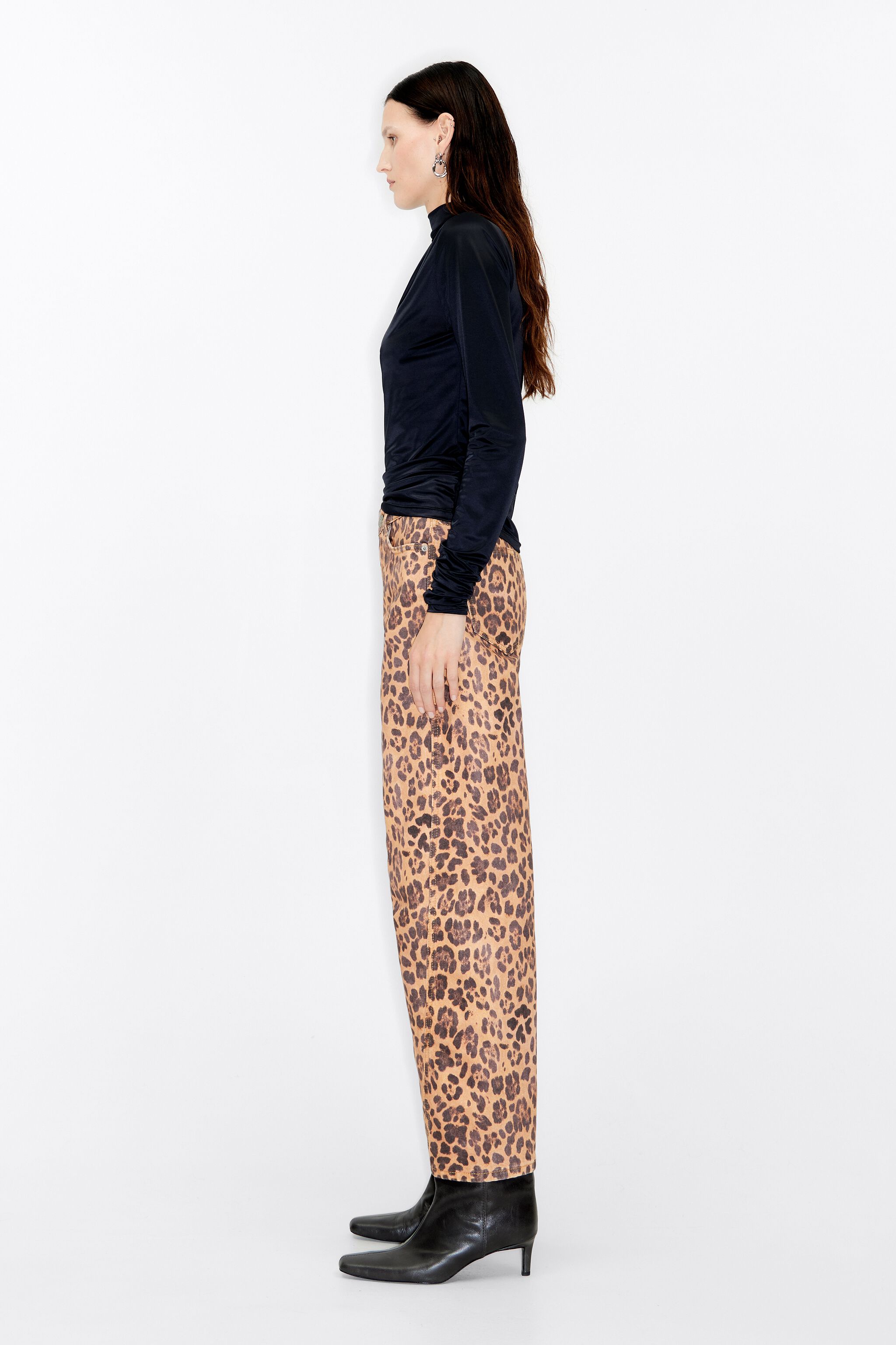 Next outlet leopard trousers