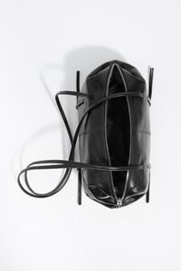 Black leather Lolita bag