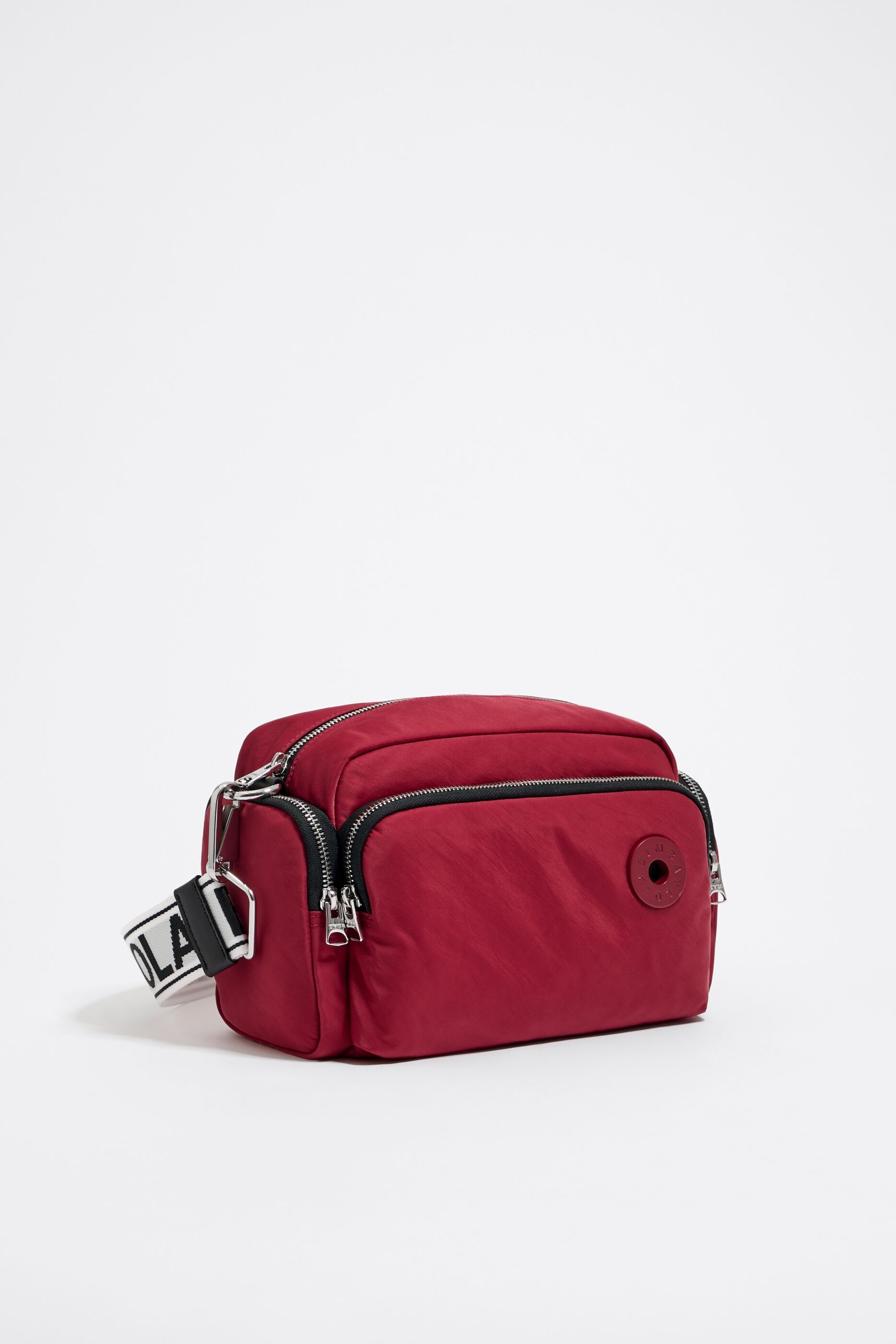 Red interior cheap bag