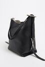 L black leather bucket bag L black leather bucket bag