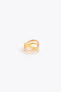 Three-tone hoops ring Three-tone hoops ring
