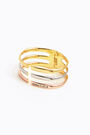 Rigid metal bands bracelet Rigid metal bands bracelet