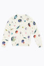 Ivory Universe print wool jumper Ivory Universe print wool jumper