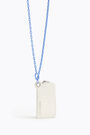 White leather chain coin purse White leather chain coin purse