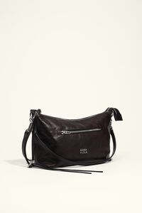 Medium dark brown leather Madrid bag