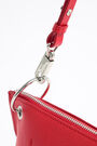 M red leather trapezium crossbody bag M red leather trapezium crossbody bag