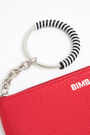Red leather envelope make-up case Red leather envelope make-up case