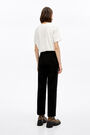Straight black corduroy trousers Straight black corduroy trousers