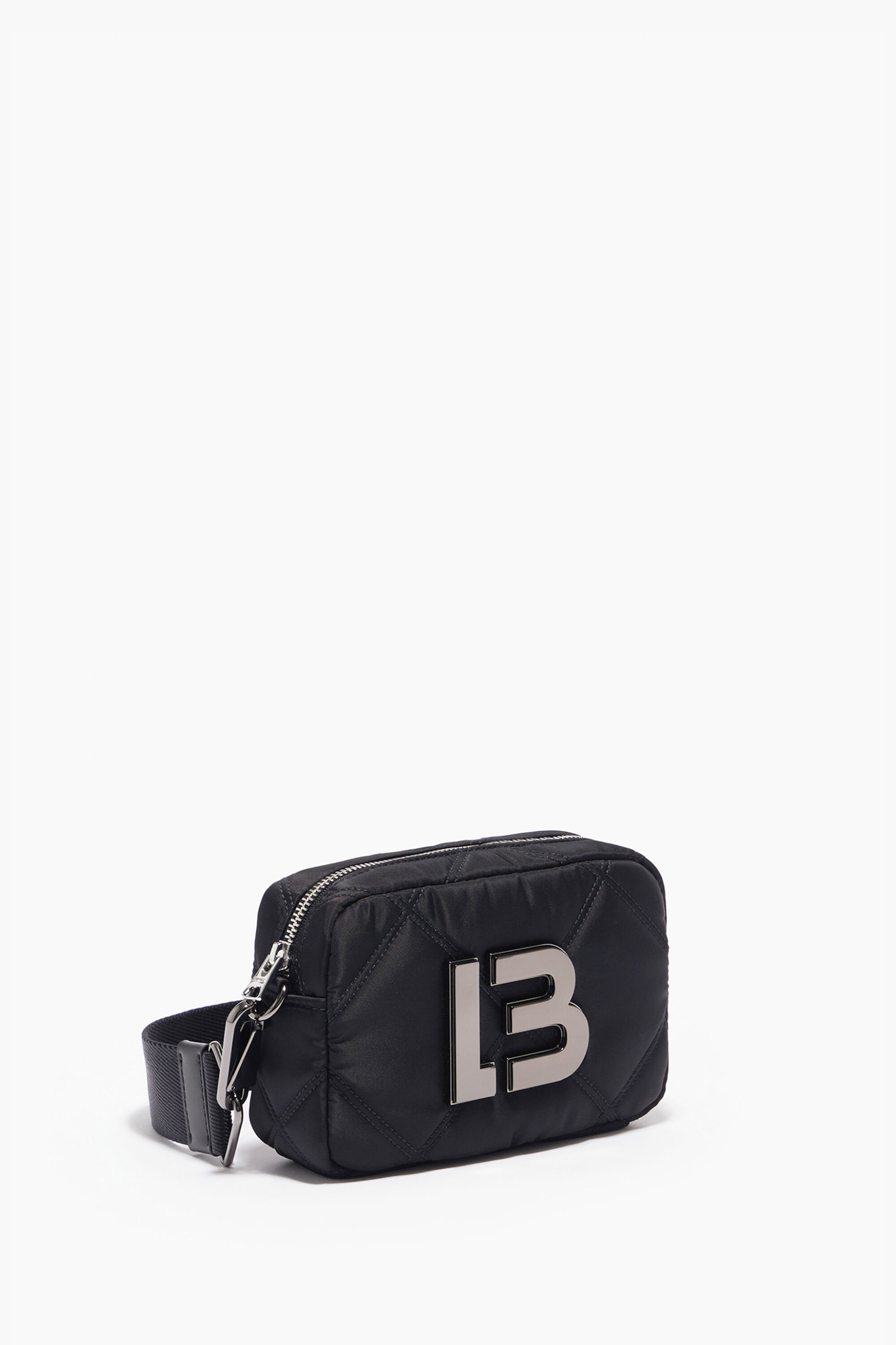 Bimba y Lola small bead-detailing crossbody bag, Black