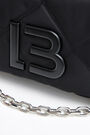 M black padded nylon crossbody bag M black padded nylon crossbody bag