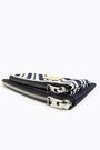 M navy plaited purse M navy plaited purse
