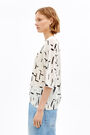 White Paper-Lines linen jumper White Paper-Lines linen jumper