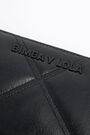 Black padded book wallet Black padded book wallet