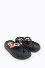 Animal print print platform sandal Animal print print platform sandal