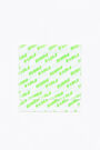 Neon green logo face mask Neon green logo face mask