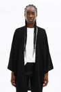 Straight black cardigan Straight black cardigan