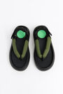 Olive green platform sandal Olive green platform sandal