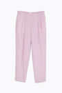 Pink carrot leg trousers Pink carrot leg trousers