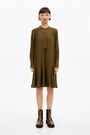 Khaki midi shirt dress Khaki midi shirt dress