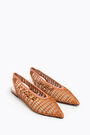 Terracotta plaited ballerina Terracotta plaited ballerina