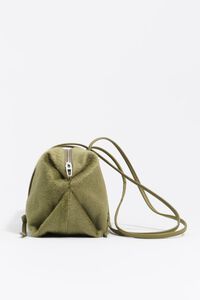 Pale green fur Lolita bag