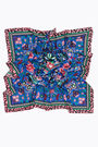 Blue Saturn floral scarf Blue Saturn floral scarf