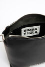 L black leather rectangular crossbody bag L black leather rectangular crossbody bag