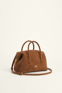Tobacco leather Romeo bag