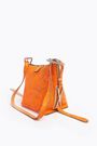 S neon orange leather bucket bag S neon orange leather bucket bag