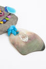 XL shell doll earring XL shell doll earring