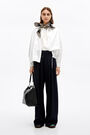 White drawstring shirt White drawstring shirt