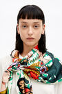Esoteric scarf white background Esoteric scarf white background
