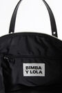 L black nylon shopper bag L black nylon shopper bag