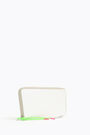 Pearl leather asymmetric wallet Pearl leather asymmetric wallet