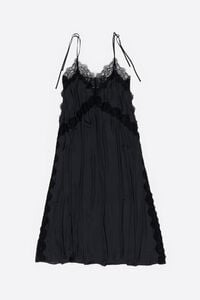 Navy blue fluid lace dress Navy blue fluid lace dress