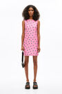 Short pink Logo Dot dress Short pink Logo Dot dress