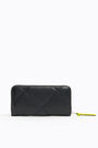 Black padded book wallet Black padded book wallet