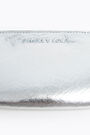 M silver nylon coin purse M silver nylon coin purse