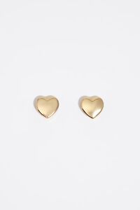 Multicolor heart logo earrings