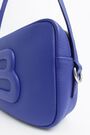 S ink blue leather crossbody bag S ink blue leather crossbody bag