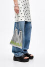 Silver mesh crossbody bag Silver mesh crossbody bag