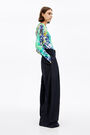 Navy blue palazzo trousers Navy blue palazzo trousers