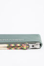S aquamarine nylon coin purse S aquamarine nylon coin purse