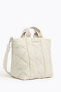 L stone padded nylon shopper bag L stone padded nylon shopper bag