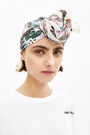 White floral animal scarf White floral animal scarf