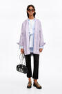 Lilac double-sided tailored coat Lilac double-sided tailored coat