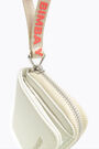 Ivory nylon flap purse Ivory nylon flap purse