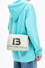 Stone padded nylon crossbody bag Stone padded nylon crossbody bag