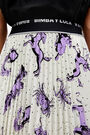 Pleated Zodiac print midi skirt Pleated Zodiac print midi skirt